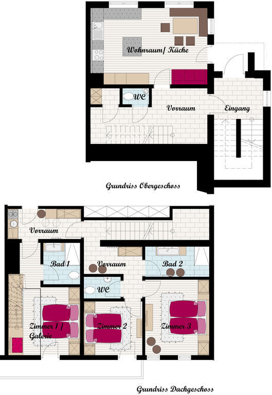 Fuerthermoar Gut Apartment Kaprun Bilik gambar